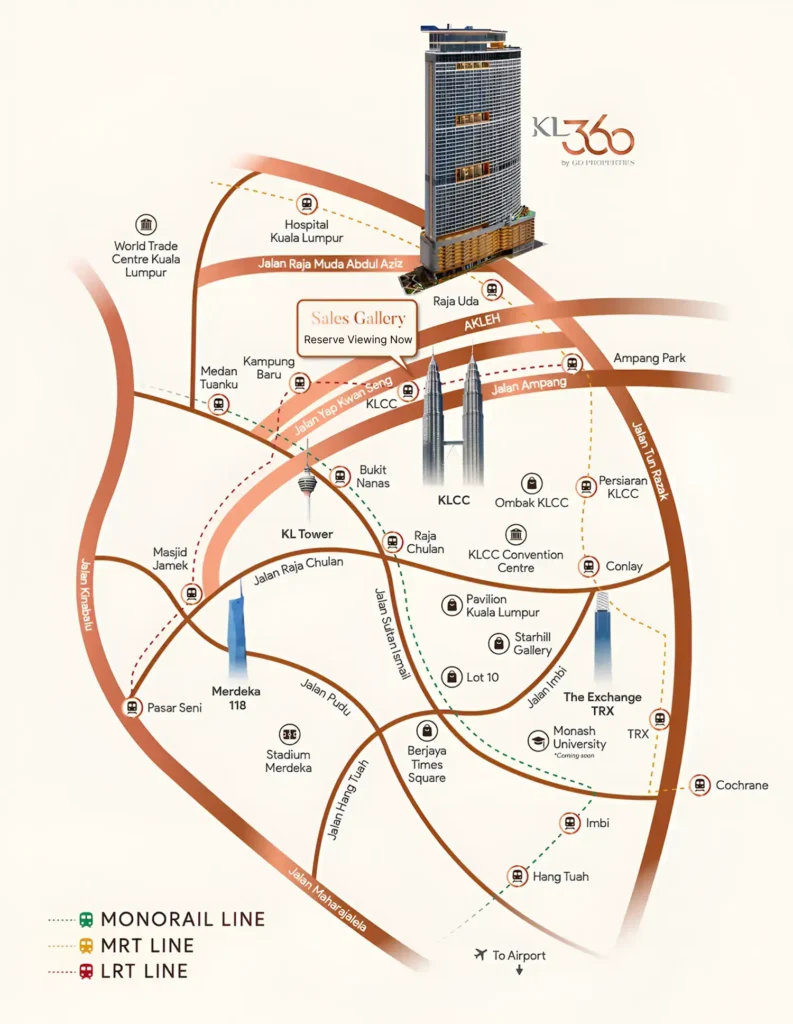 KL360 Location Map