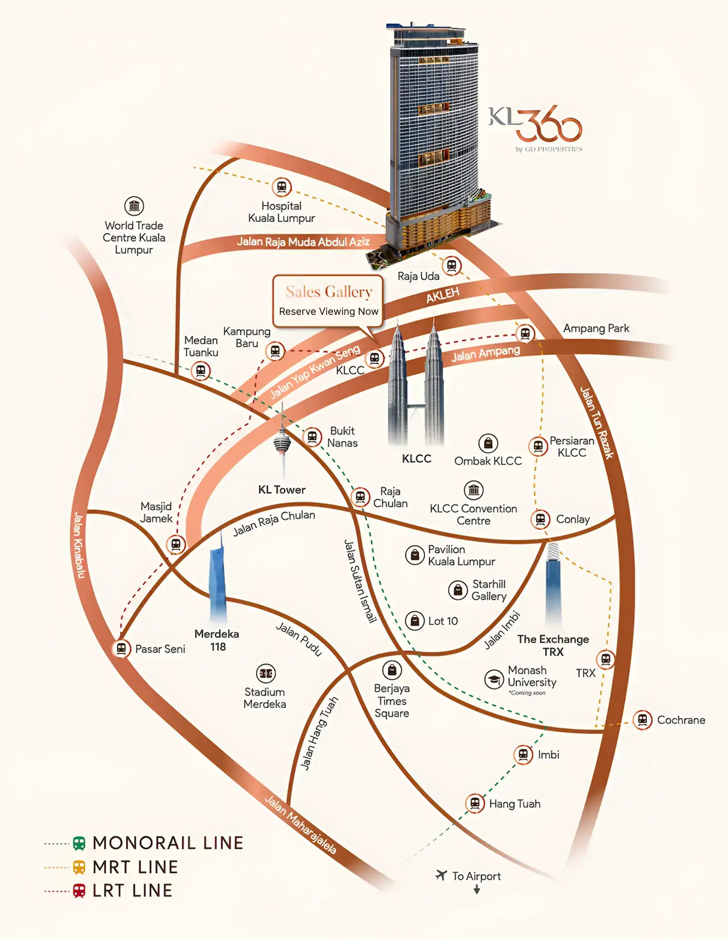 KL360 Location Map